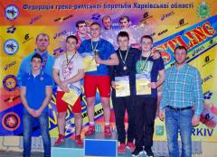 Дев’ять медалей привезли борці Луганської області з Чемпіонату України 