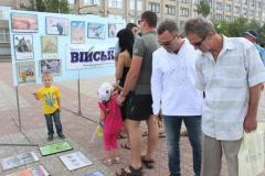На Луганщине прошла выставка карикатур