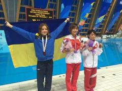 Спортсменка Луганщини стала срібною призеркою світової першості зі стрибків у воду серед юніорів