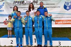 Девять медалей завоевали спортсмены-подводники Луганщины на Чемпионате Европы 