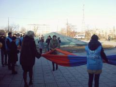 На Луганщині молодь об’єдналася, щоб сказати «ні» насильству
