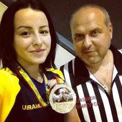Наша Валентина  Денисова стала второй на Чемпионате Европы по армрестлингу