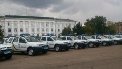 Аваков подарил луганским копам 34 новых автомобиля