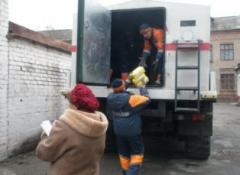 На Донбасс спасатели доставили 100 тонн гуманитарки