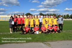 Сєвєродонецька міська рада обіграла лисичанських колег в товариському матчі в футбол