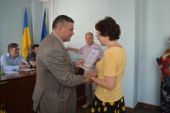 В міськраді нагородили сєвєродончан з нагоди Дня Конституції України