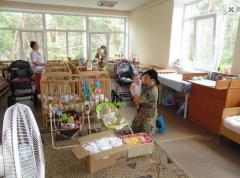 Украинские военные передали гуманитарную помощь от Тернопольской области в Луганский областной детский дом 