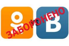 Полный список российских социальных сетей и интернет сервисов, которые заблокируют в Украине