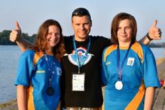 Три медали северодончанок на чемпионате Европы