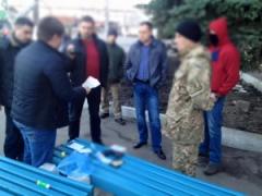 На Луганщине за получение взятки задержан начальник одного из управлений полиции